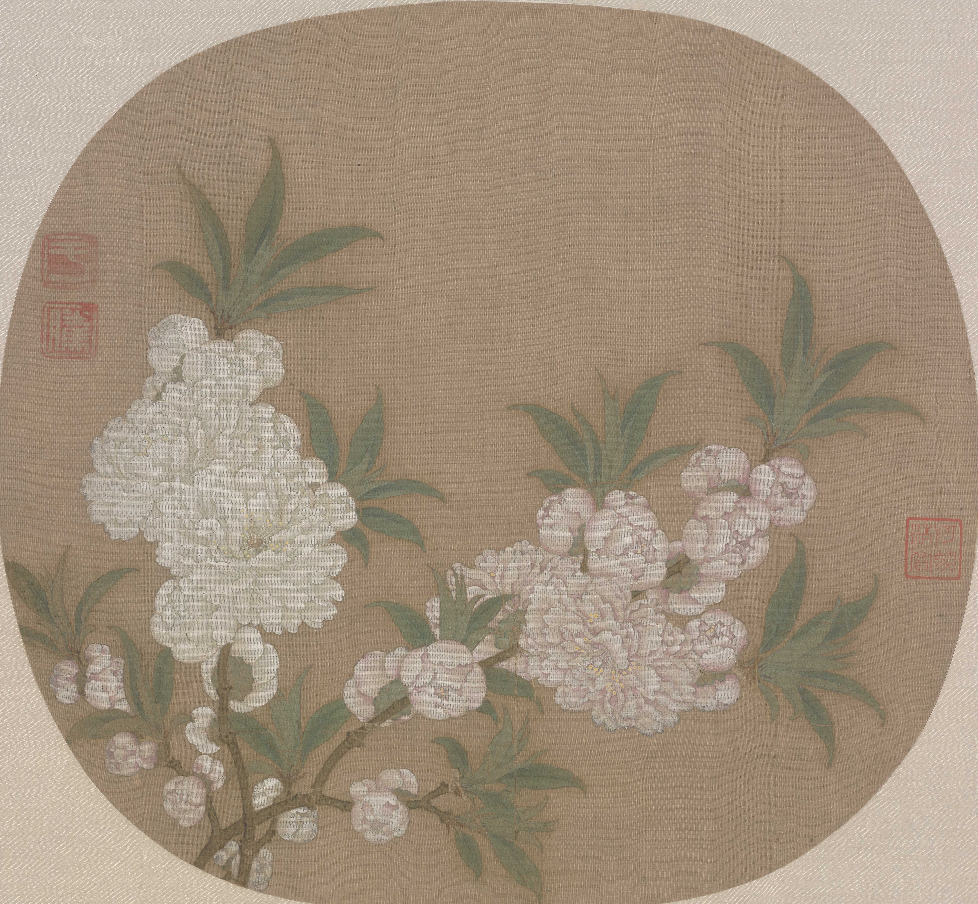 宋画扇面团扇画-4